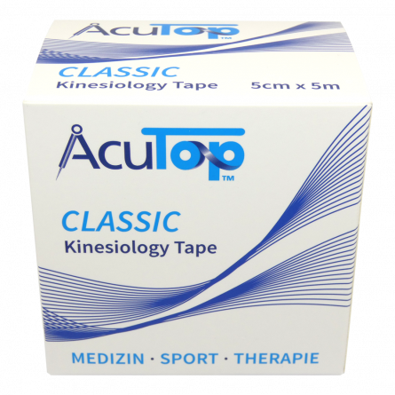 AcuTop® Classic Kinesiology Tape dunkelblau